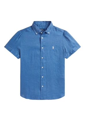 Polo Ralph Lauren short-sleeve button-up shirt - Blue