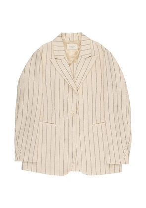 Montedoro pinstripe blazer - Neutrals