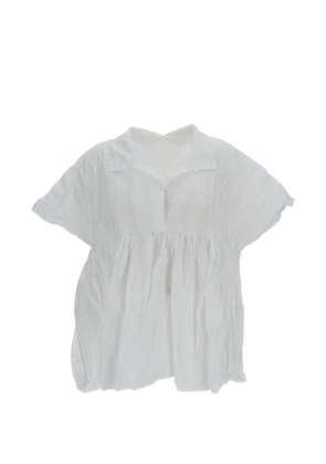 Daniela Gregis Aria crinkled-cotton shirt - White