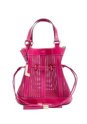 Lancel medium Premier Flirt cut-out leather bucket bag - Pink
