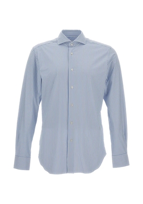 Xacus striped shirt - Blue