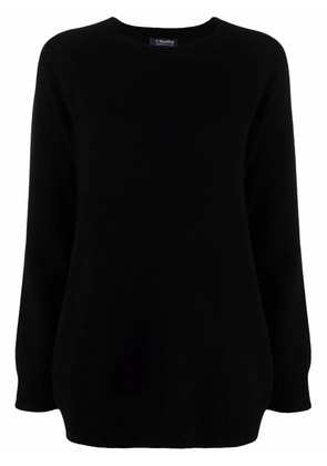 'S Max Mara round neck cashmere jumper - Black