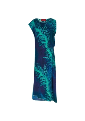 F.R.S For Restless Sleepers Briseide draped dress - Blue