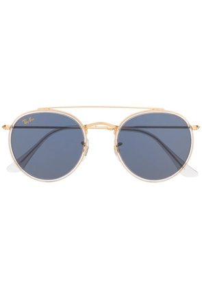 Ray-Ban round double-bridge sunglasses - Gold