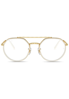 Ray-Ban aviator-frame glasses - Gold