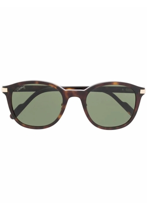 Cartier Eyewear CT0302S round-frame sunglasses - Brown
