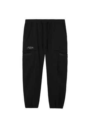 FINGERCROXX drawstring track pants - Black