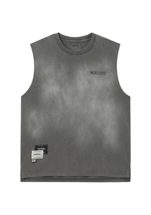 Musium Div. logo-detail sleeveless vest - Grey