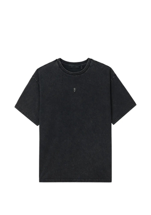 FIVE CM embroidered T-shirt - Black