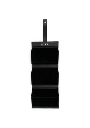 Dita Eyewear triangle-shape leaher travel case - Black
