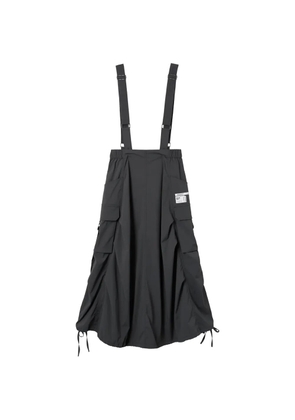 Musium Div. multi-pocket midi dress - Grey