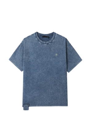 FIVE CM star-appliqué T-shirt - Blue