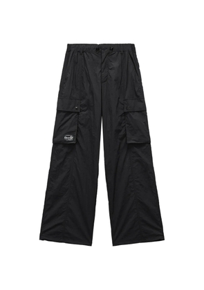 CHOCOOLATE logo-patch cargo pants - Black
