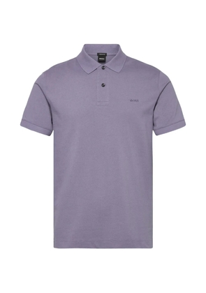 BOSS buttoned polo shirt - Purple