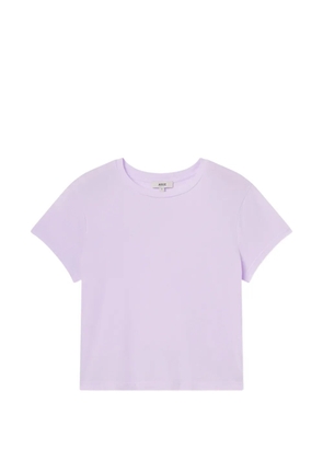 AGOLDE Adine shrunken T-shirt - Purple