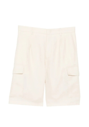 Tagliatore pleated cargo trousers - Neutrals