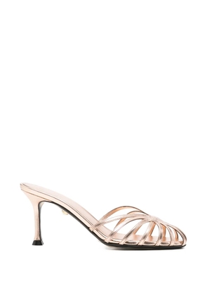 Alevì shine strappy heeled sandals - Pink