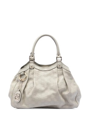 Gucci Pre-Owned 2016-2025 Medium Guccissima Sukey tote bag - White
