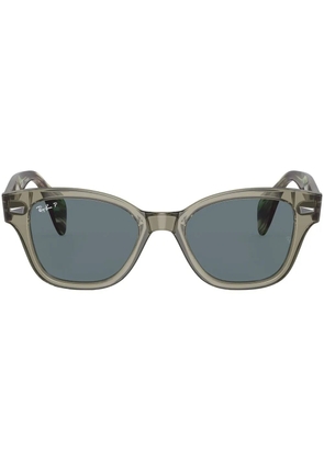 Ray-Ban camouflage-pattern wayfarer-frame sunglasses - Green