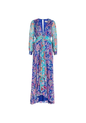 Rixo floral maxi dress - Blue