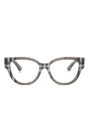 Burberry Eyewear cat-eye frame glasses - Grey