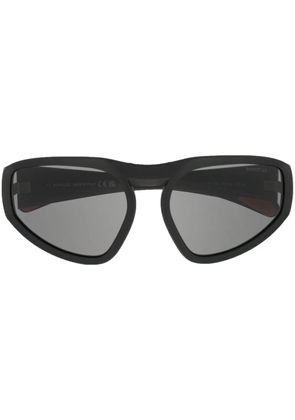 Moncler Eyewear Pentagra geometric sunglasses - Black