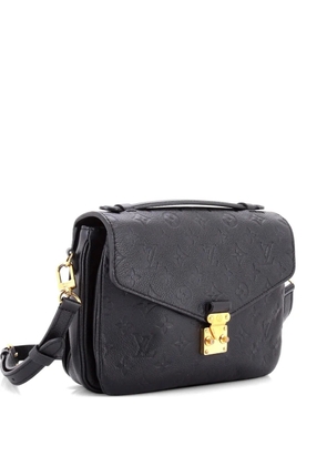 Louis Vuitton Pre-Owned Pochette Metis Monogram Empreinte Leather crossbody bag - Black