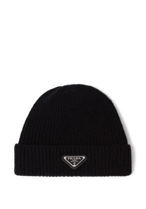 Prada wool and cashmere beanie - Black