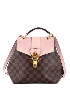 Louis Vuitton Pre-Owned Clapton Damier and Leather backpack - Brown