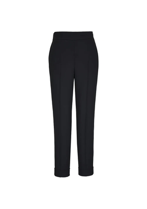 Akris Chris cuffed trousers - Black