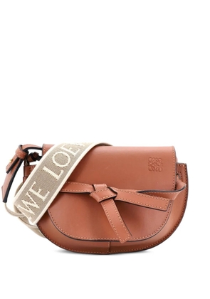 Loewe Pre-Owned Gate Dual Shoulder Bag Leather Small crossbody bag - Brown