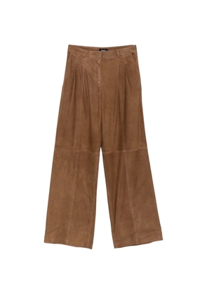 Arma straight leg trousers - Brown
