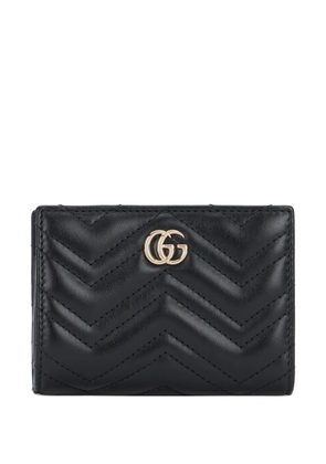 Gucci chevron logo wallet - Black