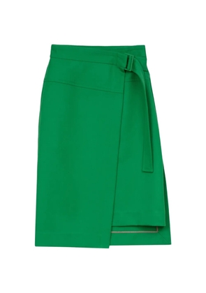 3.1 Phillip Lim Cavalry belted wrap skirt - Green