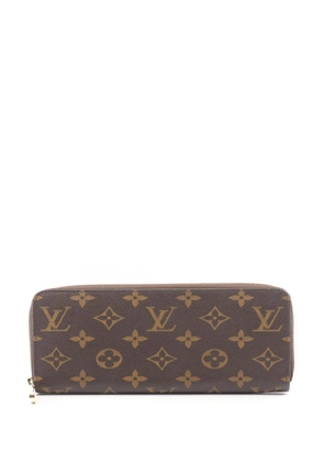 Louis Vuitton Pre-Owned 2009 monogram zip wallet - Brown