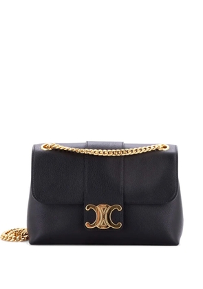 Celine Pre-Owned Victoire Flap Leather Medium shoulder bag - Black