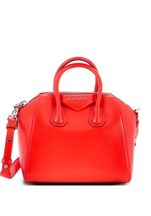 Givenchy Pre-Owned Antigona Bag Glazed Leather Mini satchel - Red