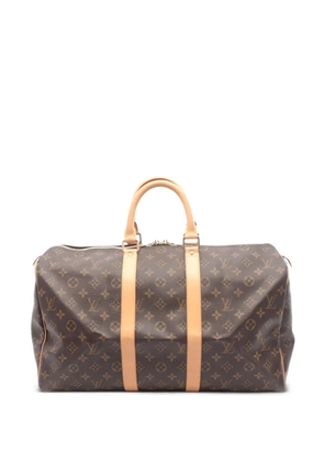 Louis Vuitton Pre-Owned 2001 45 Keepall luggage - Brown
