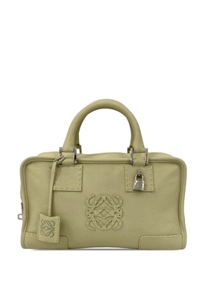 Loewe Pre-Owned 2000-2026 Leather Amazona 28 handbag - Green