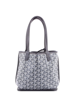 Goyard Pre-Owned Anjou Reversible Tote Coated Canvas Mini satchel - Grey