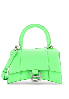 Balenciaga Pre-Owned Hourglass Top Handle Bag Leather XS crossbody bag - Green