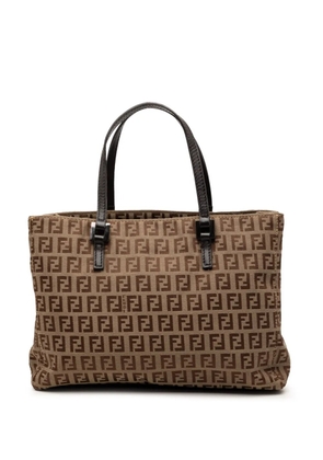 Fendi Pre-Owned 2000-2010 Zucchino Canvas tote bag - Brown