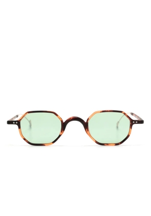 Eyepetizer Lauren geometric-frame sunglasses - Brown