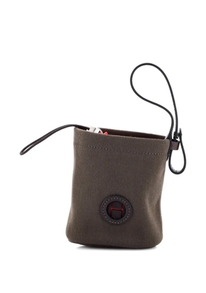Hermès Pre-Owned On-The-Go Dog Toile pouch - Green