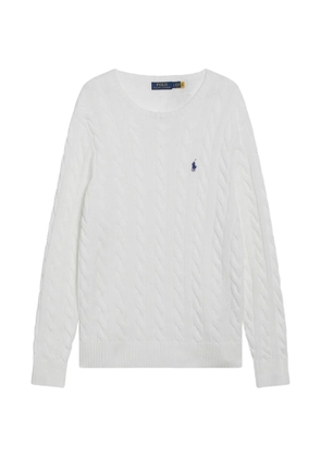 Polo Ralph Lauren cable-knit jumper - White