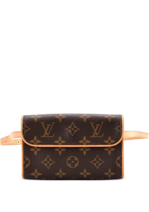 Louis Vuitton Pre-Owned Florentine Waist Bag Monogram Canvas belt bag - Brown