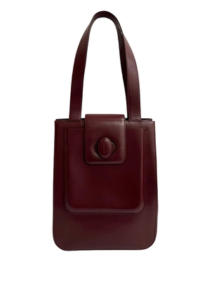 Cartier 20th Century Leather Must De Cartier tote bag - Red