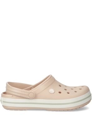 Crocs perforated striped slides - Neutrals