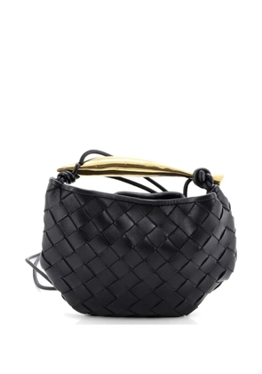 Bottega Veneta Pre-Owned Sardine Top Handle Bag Intrecciato Nappa Mini satchel - Black