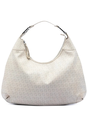 Fendi Pre-Owned 2000-2010 Zucchino Spalmati hobo bag - White